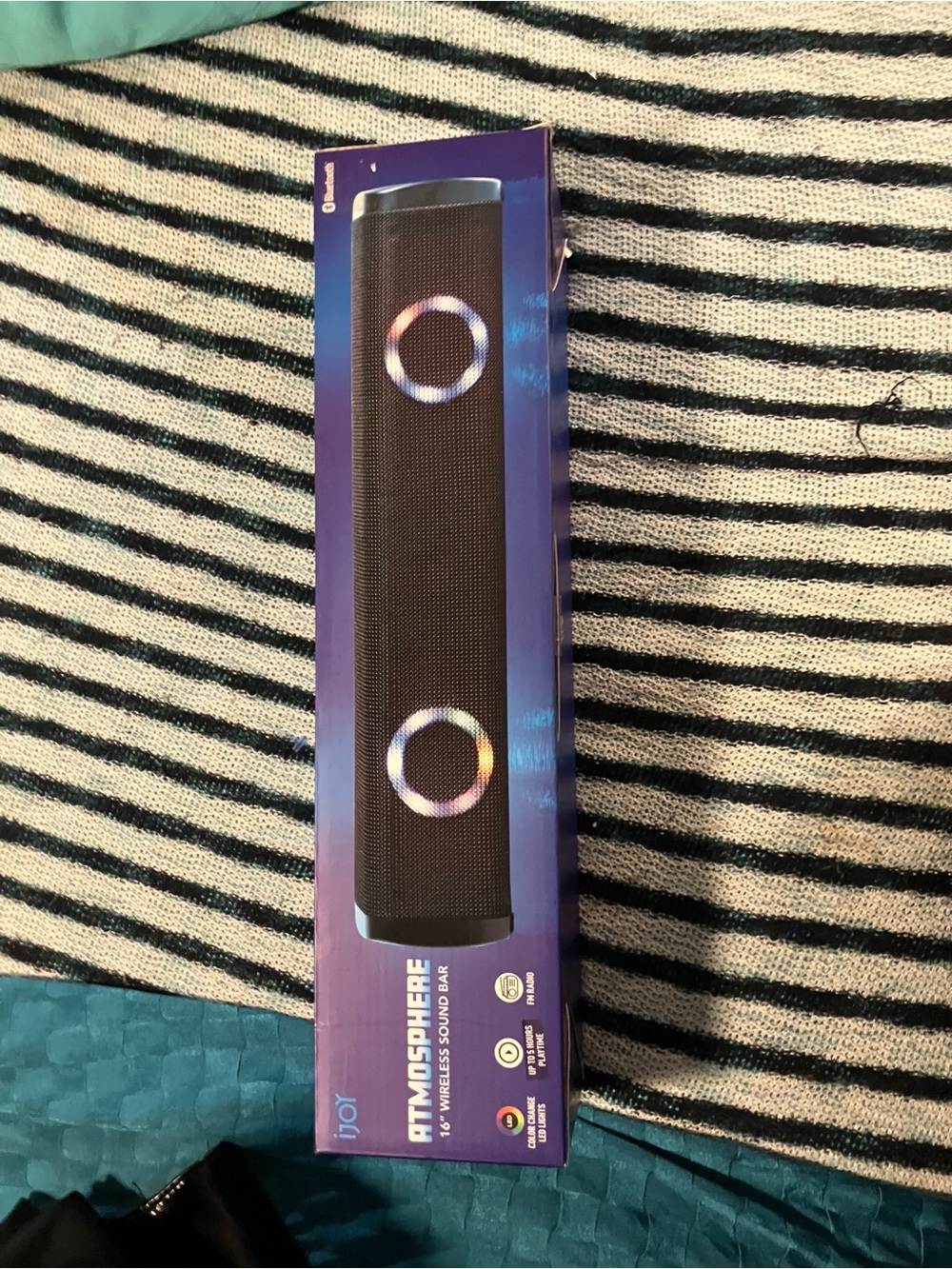 Atmosphere 16” sound bar  , brand new , 5 hr playtime